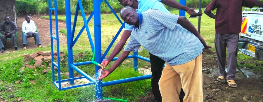 Completed CWOWI Water Project in Kenya