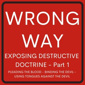 WRONG Way